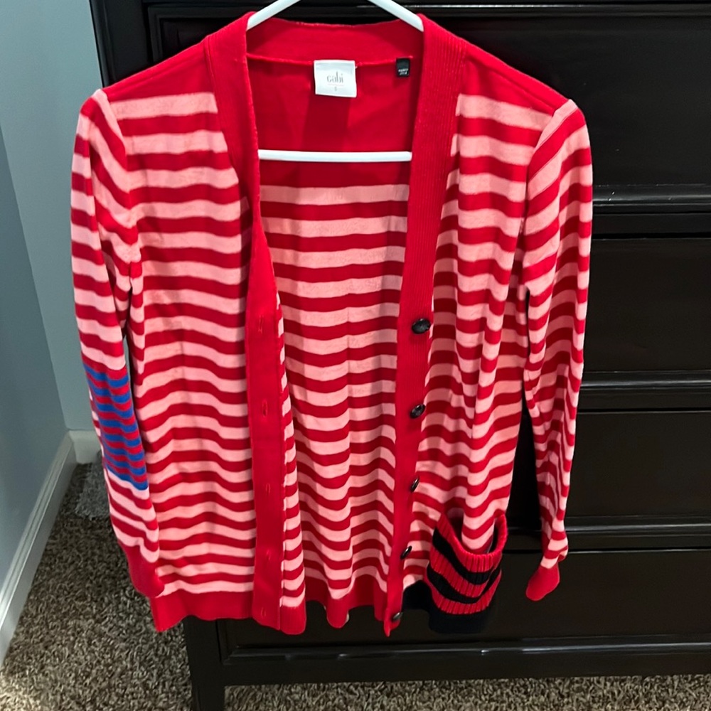 Cabi Picnic cardigan.